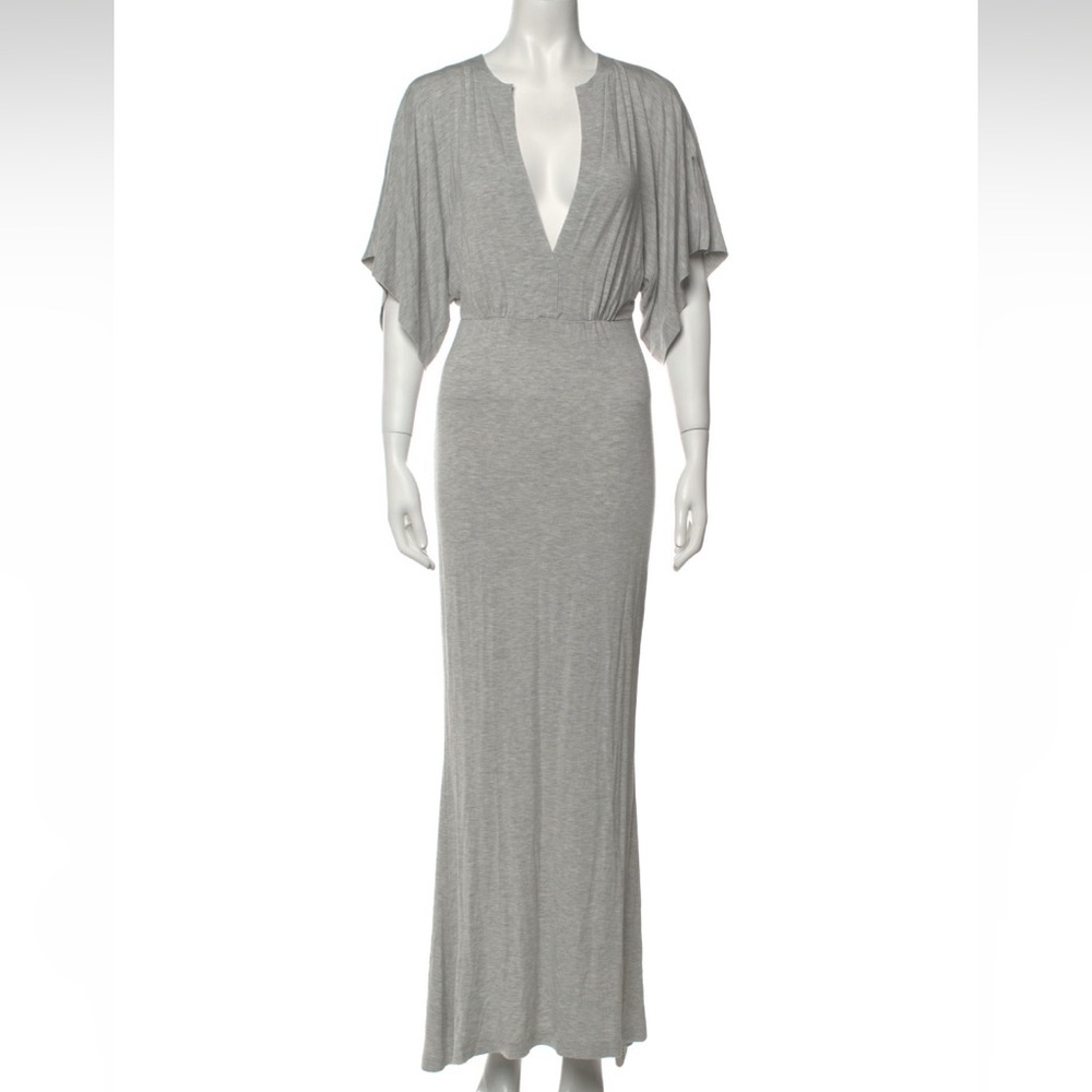 Norma Kamali Gray Maxi Dress - Size XXS
